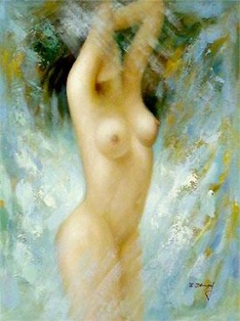nd031eB impresionismo desnudo femenino Pinturas al óleo